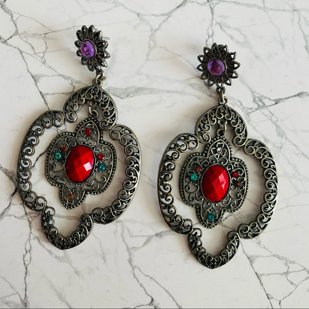 Medieval style earrings
